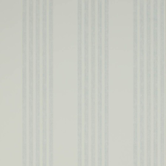Colefax and Fowler 07191-01 Mallory Stripes Jude Stripe Blue - tapeta w paski z ozdobnymi przeszyciami