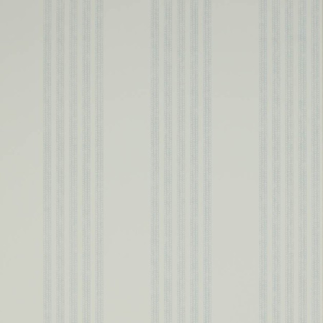Colefax and Fowler 07191-01 Mallory Stripes Jude Stripe Blue - tapeta w paski z ozdobnymi przeszyciami