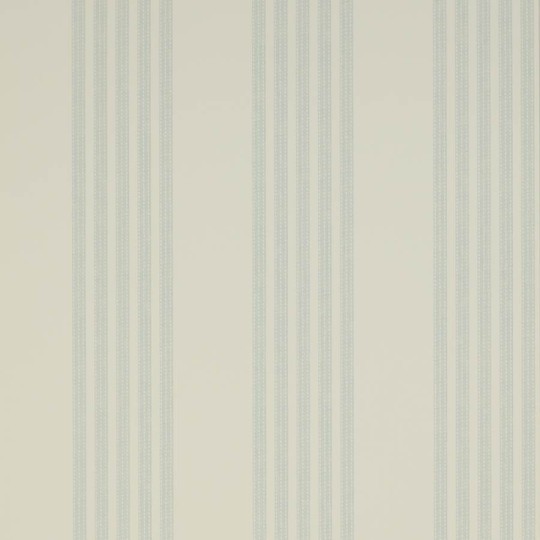 Colefax and Fowler 07191-02 Mallory Stripes Jude Stripe Aqua - tapeta w paski z ozdobnymi przeszyciami