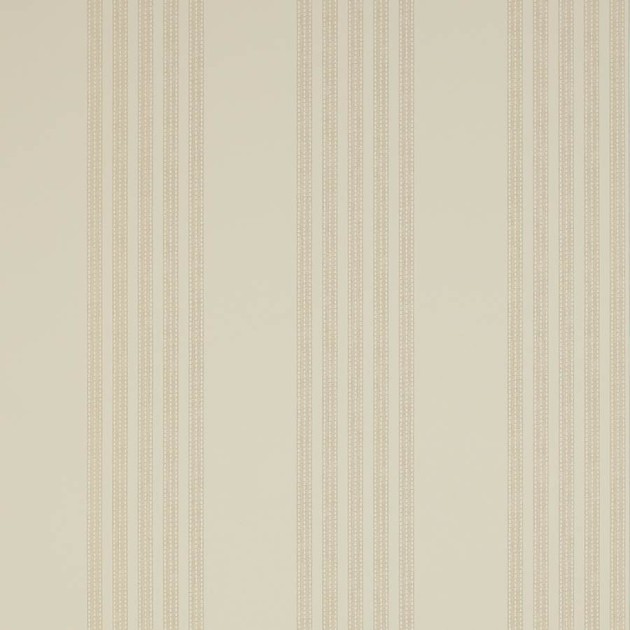 Colefax and Fowler 07191-03 Mallory Stripes Jude Stripe Beige - tapeta w paski z ozdobnymi przeszyciami