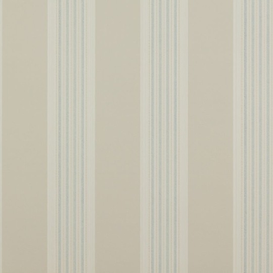 Colefax and Fowler 07991/02 Mallory Stripes Tealby Stripe Beige/Blue - tapeta w paski