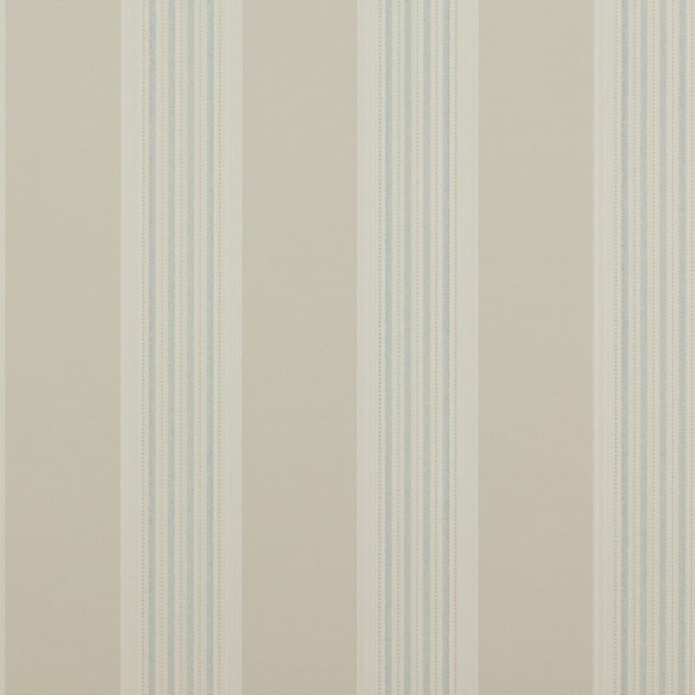 Colefax and Fowler 07991/02 Mallory Stripes Tealby Stripe Beige/Blue - tapeta w paski