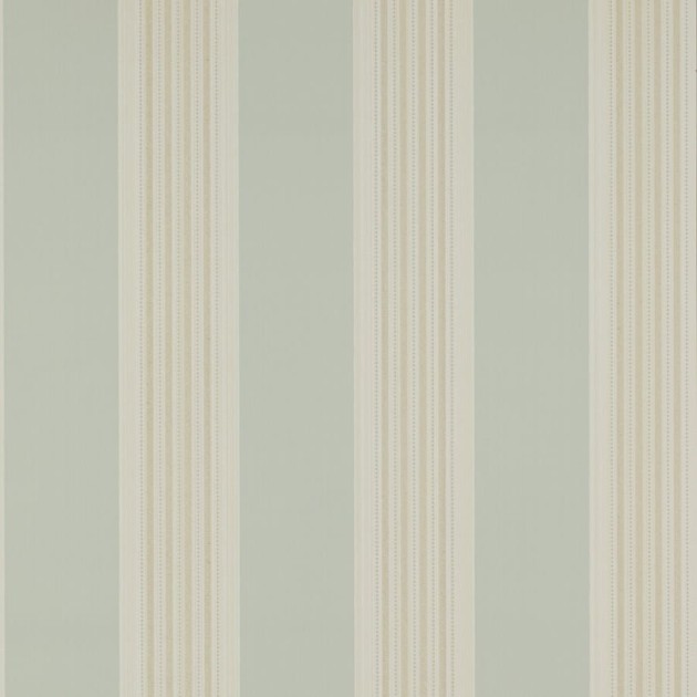Colefax and Fowler 07991/04 Mallory Stripes Tealby Stripe Aqua/Beige - tapeta w paski