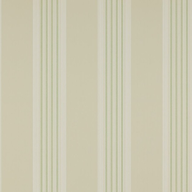 Colefax and Fowler 07991/06 Mallory Stripes Tealby Stripe Beige/Green - tapeta w paski