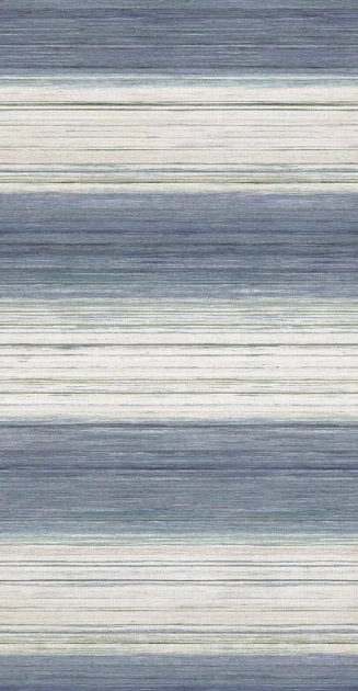 Osborne & Little W7552-03 Kanoko Kazo Stripe - tapeta w poziome pasy o teksturze lnu