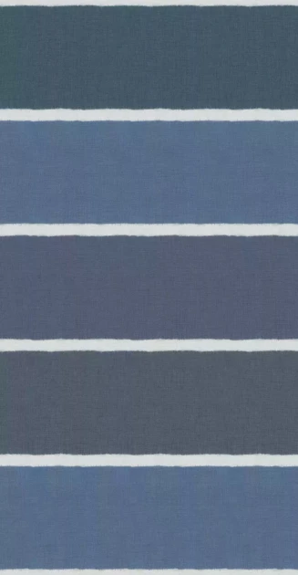 Osborne & Little W7554-01 Kanoko - tapeta w paski o teksturze lnu