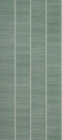 Osborne & Little W7558-04 Kanoko Shoji Vinyl - tapeta w paski imitująca tkaninę trawiastą