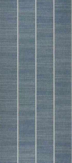 Osborne & Little W7558-05 Kanoko Shoji Vinyl - tapeta w paski imitująca tkaninę trawiastą