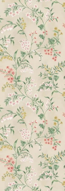 Osborne & Little NCW4491-03 Signature Almora - tapeta w kwiaty fuksji