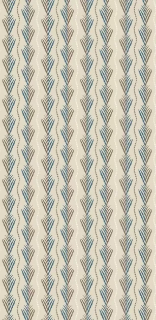 Osborne & Little NCW4494-05 Signature Meridor - tapeta w paski i stylizowane sosny