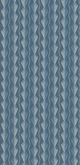 Osborne & Little NCW4494-06 Signature Meridor - tapeta w paski i stylizowane sosny