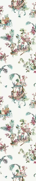 Osborne & Little NCW4497-01 Signature Toile Chinoise - tapeta w stylu chinoiserie