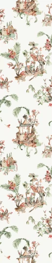 Osborne & Little NCW4497-02 Signature Toile Chinoise - tapeta w stylu chinoiserie