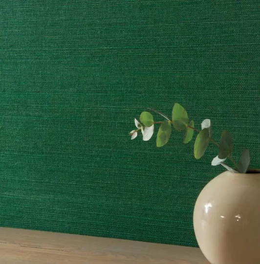 Osborne & Little W7559-03 Natural Wallcoverings Kanoko Grasscloth - tapeta z sizalu w poziome paski