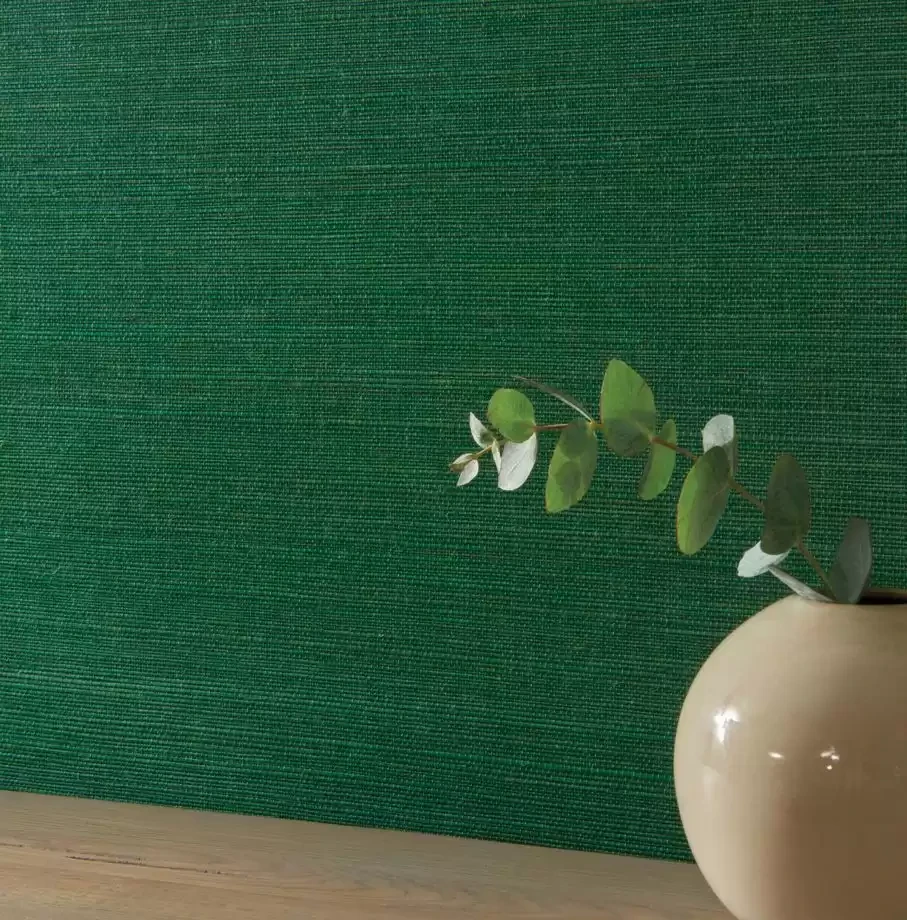 Osborne & Little W7559-06 Natural Wallcoverings Kanoko Grasscloth - tapeta z sizalu w poziome paski