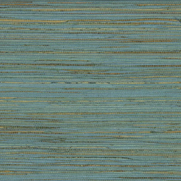 Osborne & Little W7690-01 Natural Wallcoverings Kanoko Grasscloth 2 - tapeta z trawy konopnej w poziome paski