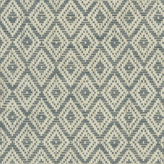 Osborne & Little W7930-11 Natural Wallcoverings Papyrus Airforce - tapeta imitująca ręcznie tkany papier