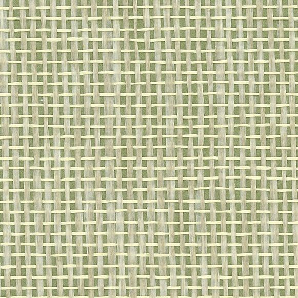 Osborne & Little W7930-13 Natural Wallcoverings Papyrus Olive - tapeta imitująca ręcznie tkany papier