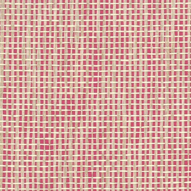 Osborne & Little W7930-16 Natural Wallcoverings Papyrus Strawberry - tapeta imitująca ręcznie tkany papier