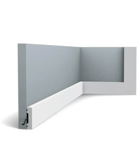Listwa podłogowa Orac SX162-RAL9003 biała