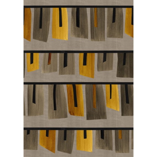 Les Dominotiers DOM4018 Art Deco Obi - mural w abstrakcyjny wzór