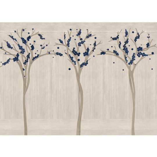 Les Dominotiers DOM4021 Art Deco Pacaya Lin - mural w drzewa