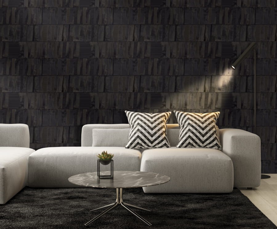 Zambaiti Parati Z12812 Automobili Lamborghini 3 - tapeta imitująca płytki o różnych fakturach