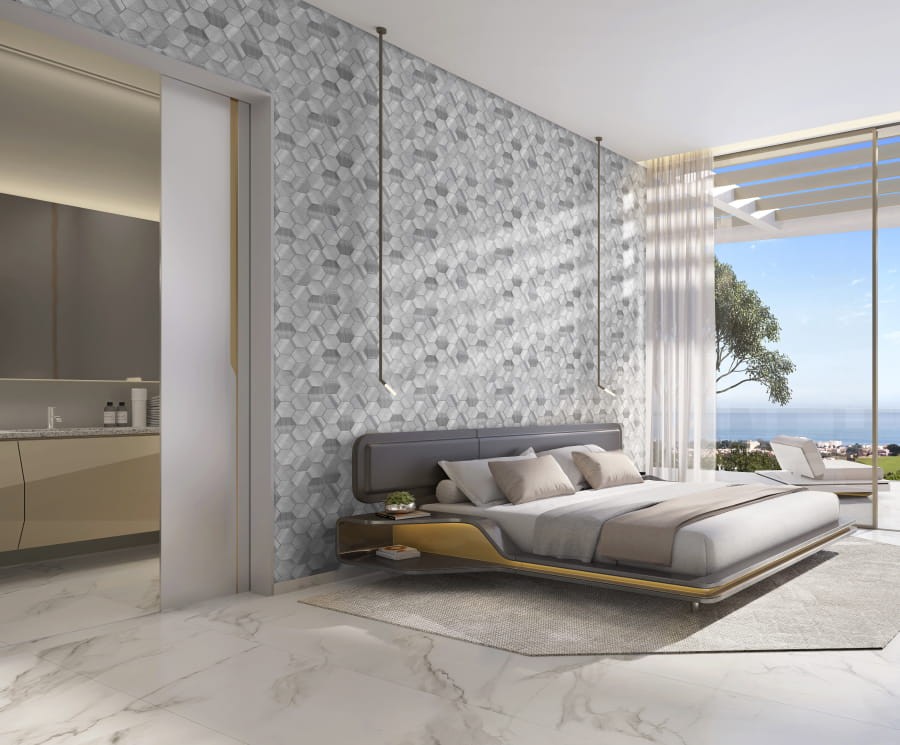 Zambaiti Parati Z12828 Automobili Lamborghini 3 - tapeta geometryczna w sześciokąty