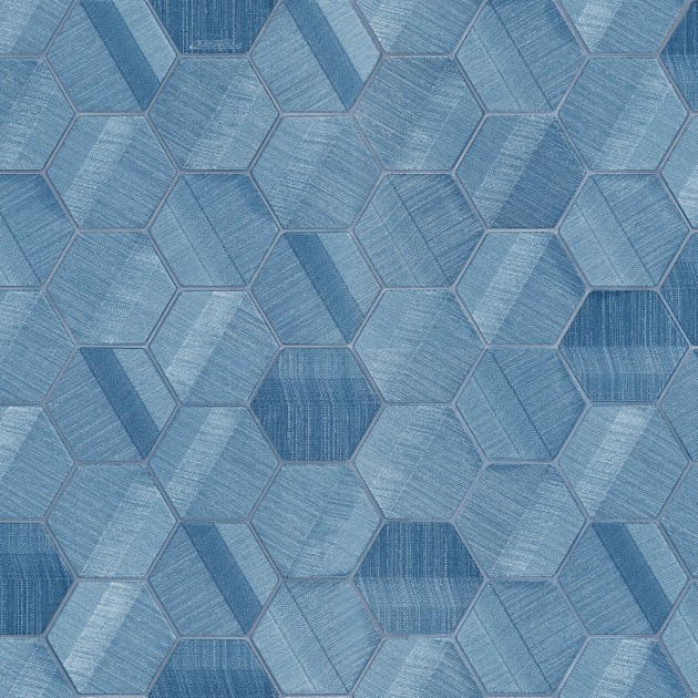 Zambaiti Parati Z12831 Automobili Lamborghini 3 - tapeta geometryczna w sześciokąty