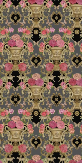Osborne & Little W7490-02 The Wallpaper Collection Chateau - tapeta w kwiaty
