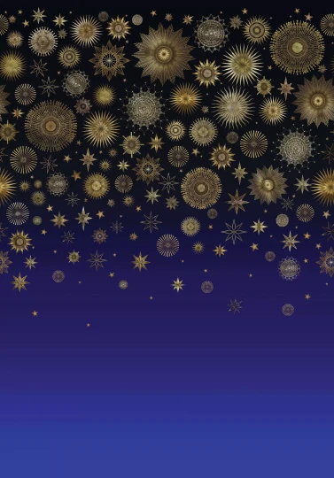 Osborne & Little W7495-01 The Wallpaper Collection Celestia - tapeta w ręcznie rysowane gwiazdy