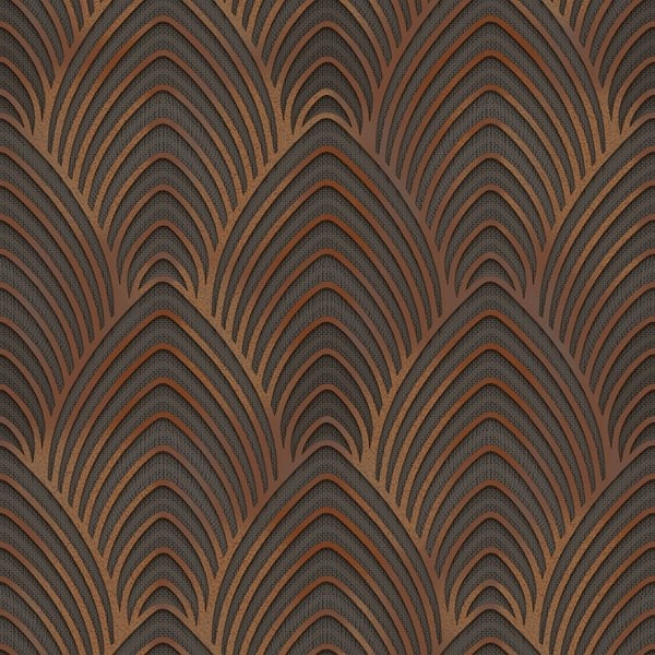 Galerie G68015 Utopia - tapeta w geometryczny wzór w stylu art deco