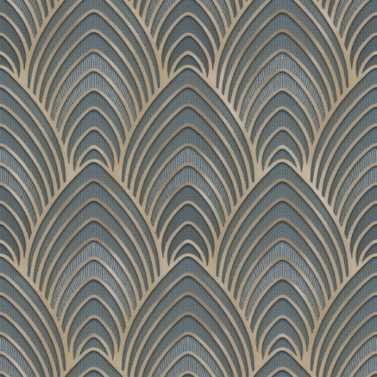 Galerie G68018 Utopia - tapeta w geometryczny wzór w stylu art deco