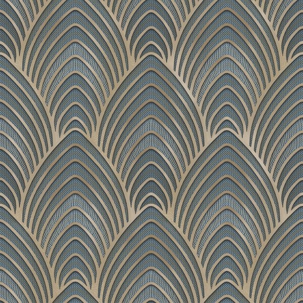Galerie G68018 Utopia - tapeta w geometryczny wzór w stylu art deco