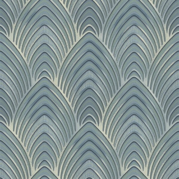 Galerie G68020 Utopia - tapeta w geometryczny wzór w stylu art deco