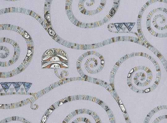 J&V 25601 Tribute to Gustav Klimt Stoclet - tapeta w abstrakcyjne linie w stylu Gustava Klimta
