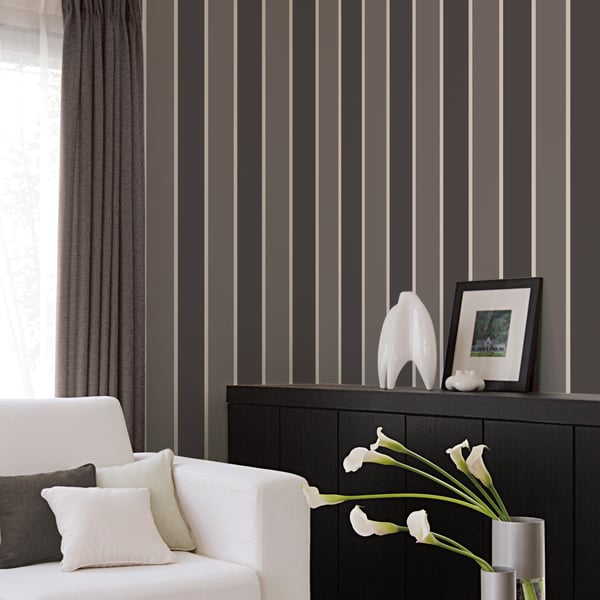 Galerie G67544 Smart Stripes 3 - tapeta w paski o jaśniejszych obramowaniach