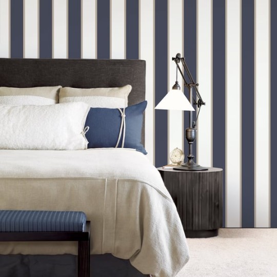 Galerie G67550 Smart Stripes 3 - tapeta w paski o jaśniejszych obramowaniach
