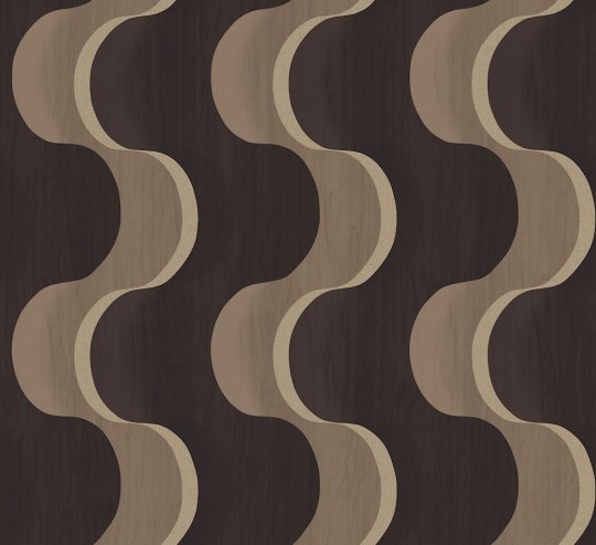 Khroma RHA102 Rhapsody Flow Delicioso - tapeta geometryczna w fale