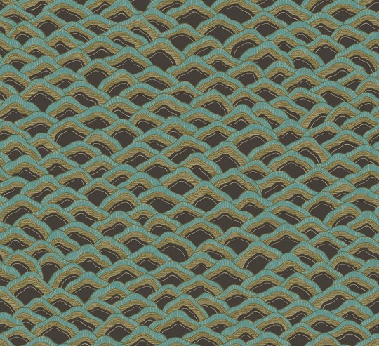Khroma RHA303 Rhapsody Munro Amazonite - tapeta o wzorze małych wzgórz