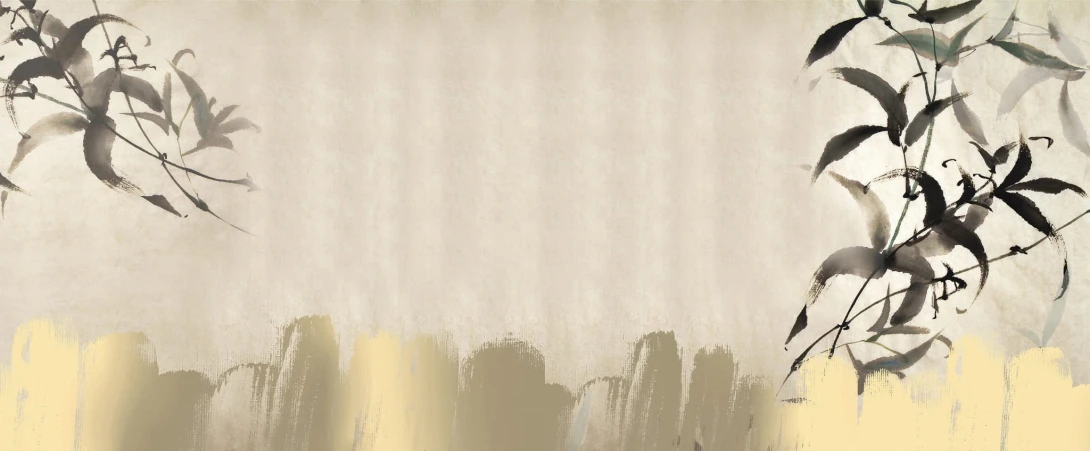 Yo2 RF1.08 SG Rusty Florals - mural z motywem gałązek