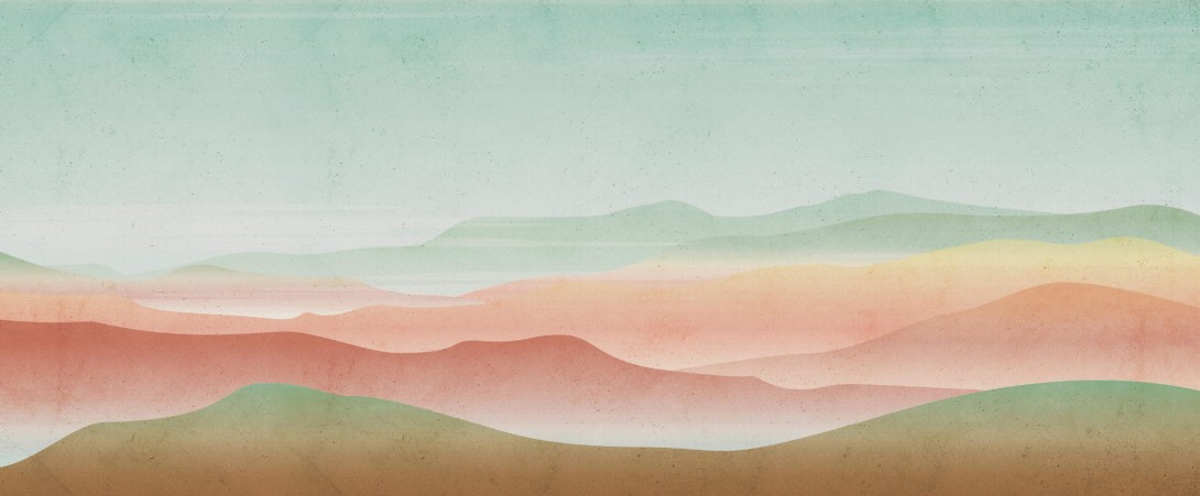 Yo2 LU1.03.1 CR Lucid - mural z krajobrazem gór