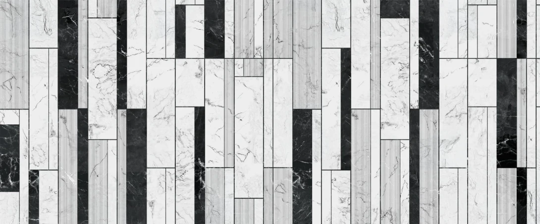 Yo2 CI1.02.1 FF Lineal - geometryczny mural z motywem marmuru
