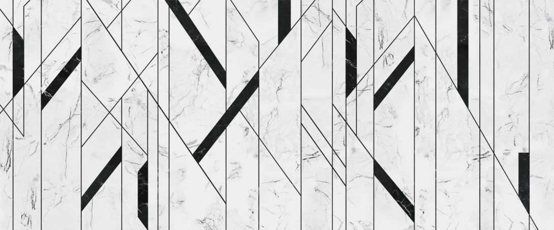 Yo2 CI1.01.1 FF Lineal - geometryczny mural z motywem marmuru