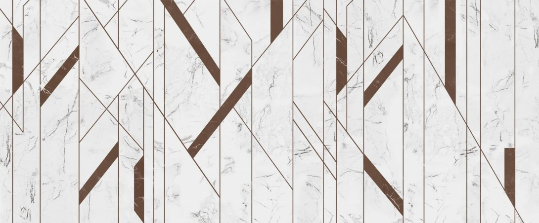 Yo2 CI1.01.2 FF Lineal - geometryczny mural z motywem marmuru