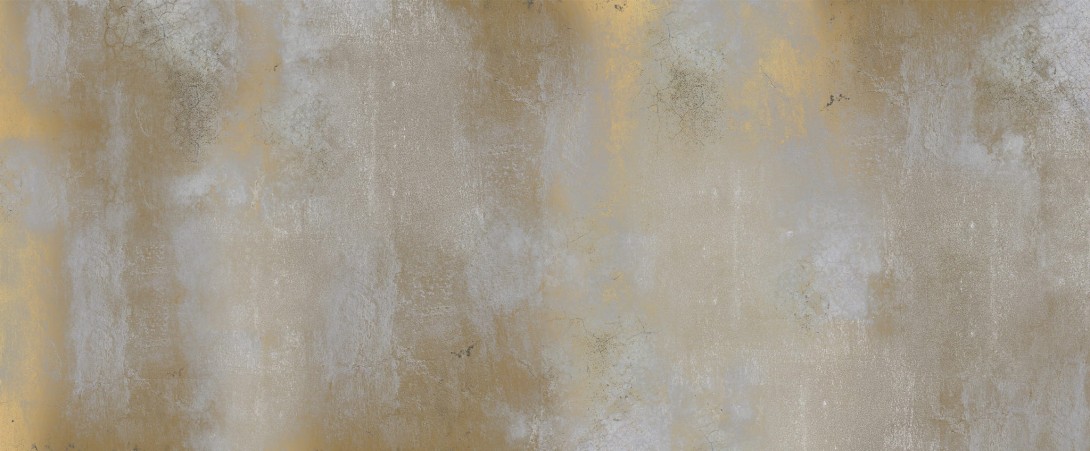 Yo2 CS1.01 SG Concrete Surfaces - mural ze złotymi przetarciami