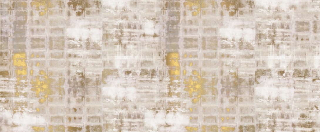 Yo2 CS1.06 SG Concrete Surfaces - mural ze złotymi przetarciami