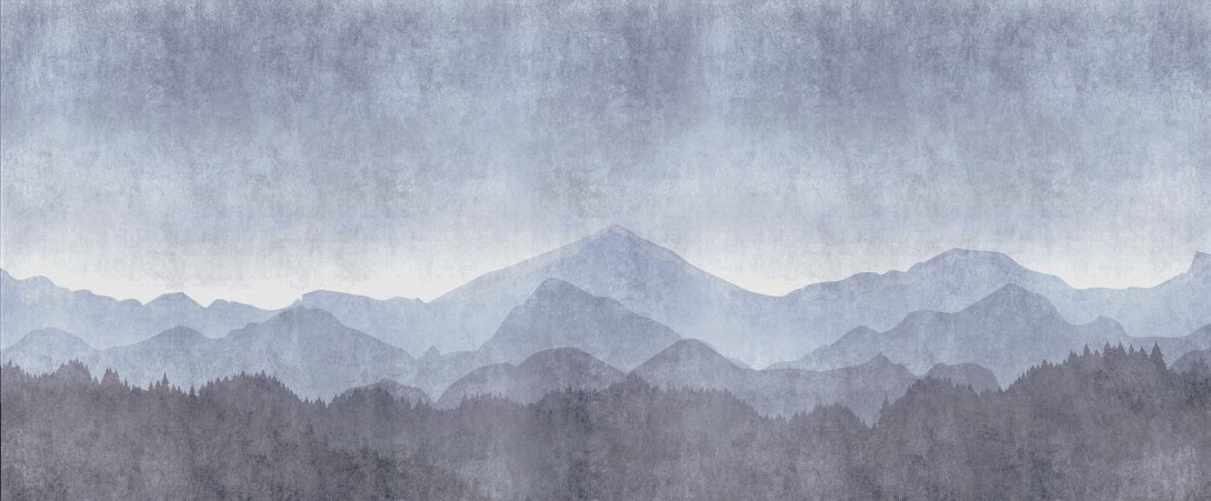 Yo2 ES1.02.2 CR Estate - mural z górskim krajobrazem