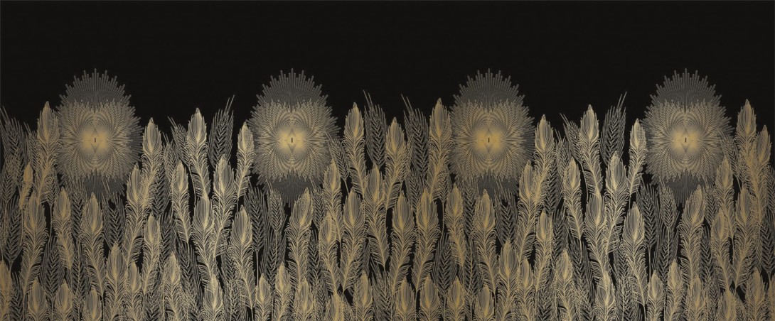 Yo2 SU1.01 EG Sunshine - mural z motywem pola pszenicy