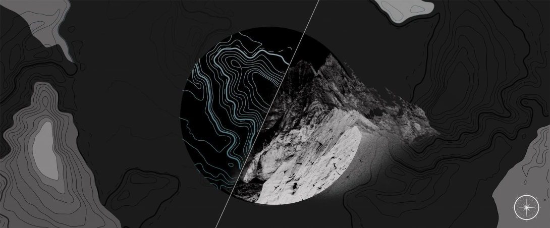 Yo2 GD1.04.1 SH / GL Globe Drafts - mural z motywem fal